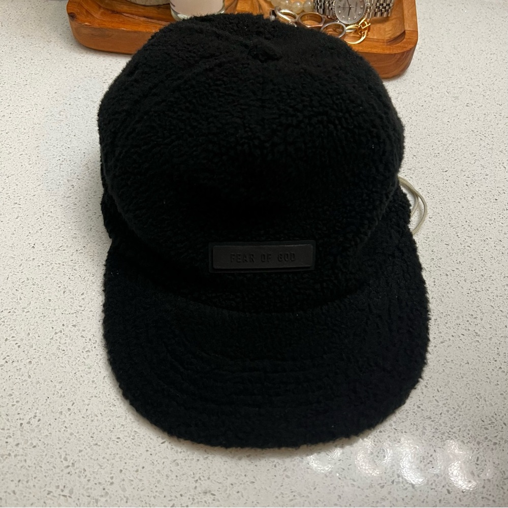 Fear of God Black Fleece Cap
